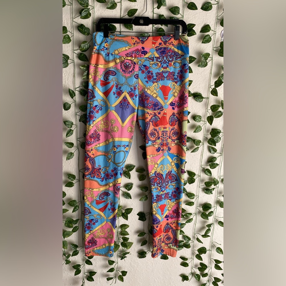 Colorful Patterned Leggings
